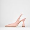 Donna Barca | Decollete Tacco 9 Cm In Pelle Rosa