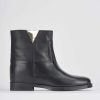 Donna Barca | Stivaletti Tacco Basso Tacco 1 Cm In Pelle Nera