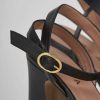 Donna Barca | Sandali Tacco Alto Tacco 11 Cm In Pelle Nera