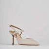 Donna Barca | Decollete Tacco 7 Cm In Pelle Beige