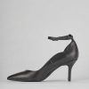 Donna Barca | Decollete Tacco 7 Cm In Pelle Nera