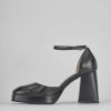 Donna Barca | Decollete Tacco 7 Cm In Pelle Nera