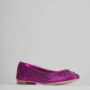 Donna Barca | Scarpe Basse Tacco 1 Cm In Pelle Rosa