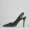 Donna Barca | Decollete Tacco 9 Cm In Pelle Nera