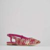 Donna Barca | Scarpe Basse Tacco 1 Cm In Pelle Rosa