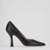 Donna Barca | Decollete Tacco 9 Cm In Pelle Nera