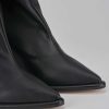 Donna Barca | Stivaletti Tacco 9Cm Pelle Nero