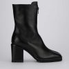 Donna Barca | Stivaletti Tacco Alto Tacco 5 Cm In Pelle Nera