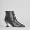 Donna Barca | Stivaletti Tacco Alto Tacco 5 Cm In Pelle Nera