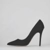 Donna Barca | Decollete Tacco 11 Cm In Camoscio Nero