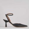 Donna Barca | Decollete Tacco 7 Cm In Pelle Nera