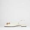 Donna Barca | Scarpe Basse Tacco 1 Cm In Pelle Beige