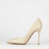 Donna Barca | Decollete Tacco 11 Cm In Pelle Beige