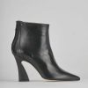 Donna Barca | Stivaletti Tacco 9Cm Pelle Nero