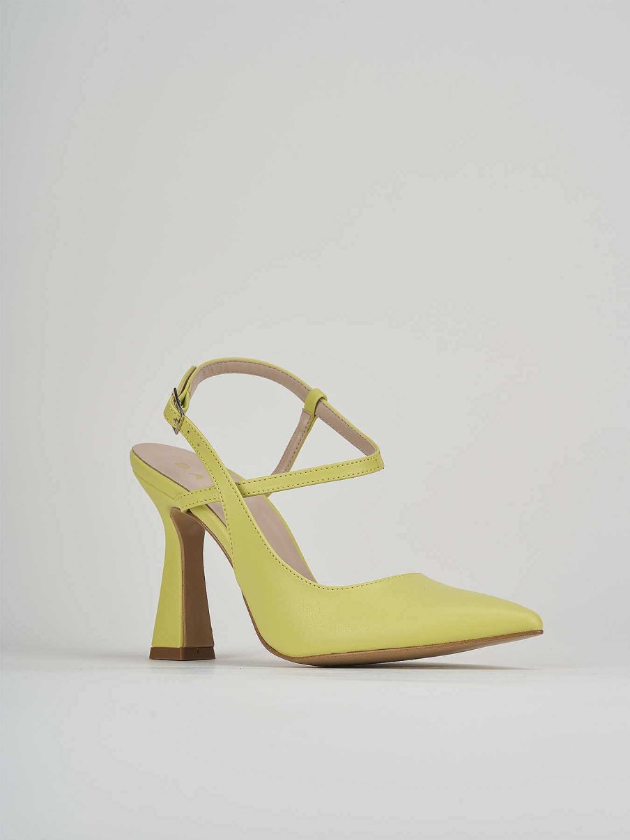 Donna Barca | Decollete Tacco 9 Cm In Pelle Verde