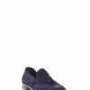 Uomo Barca | Mocassino Tacco 2 Cm Camoscio Blu