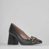 Donna Barca | Decollete Tacco 8 Cm In Pelle Nera