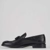 Uomo Barca | Mocassini Tacco 2 Cm In Pelle Nera