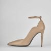 Donna Barca | Decollete Tacco 10 Cm In Pelle Marrone