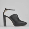 Donna Barca | Decollete Tacco 11 Cm In Pelle Nera