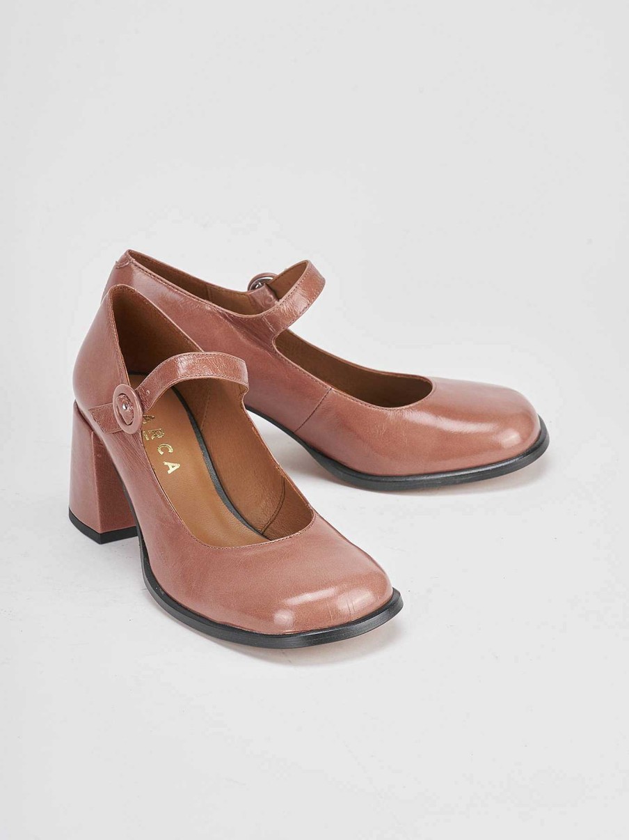 Donna Barca | Decollete Tacco 8 Cm In Vernice Rosa