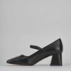 Donna Barca | Decollete Tacco 5 Cm In Pelle Nera