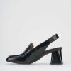 Donna Barca | Decollete Tacco 6 Cm In Vernice Nera