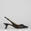 Donna Barca | Decollete Tacco 5 Cm In Pelle Nera