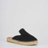 Donna Barca | Espadrillas Tacco 2 Cm In Camoscio Nero