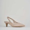 Donna Barca | Decollete Tacco 3 Cm In Pelle Beige