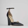 Donna Barca | Decollete Tacco 11 Cm In Pelle Nera