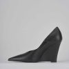 Donna Barca | Decollete Tacco 9 Cm In Pelle Nera