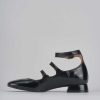 Donna Barca | Decollete Tacco 3Cm Vernice Nero