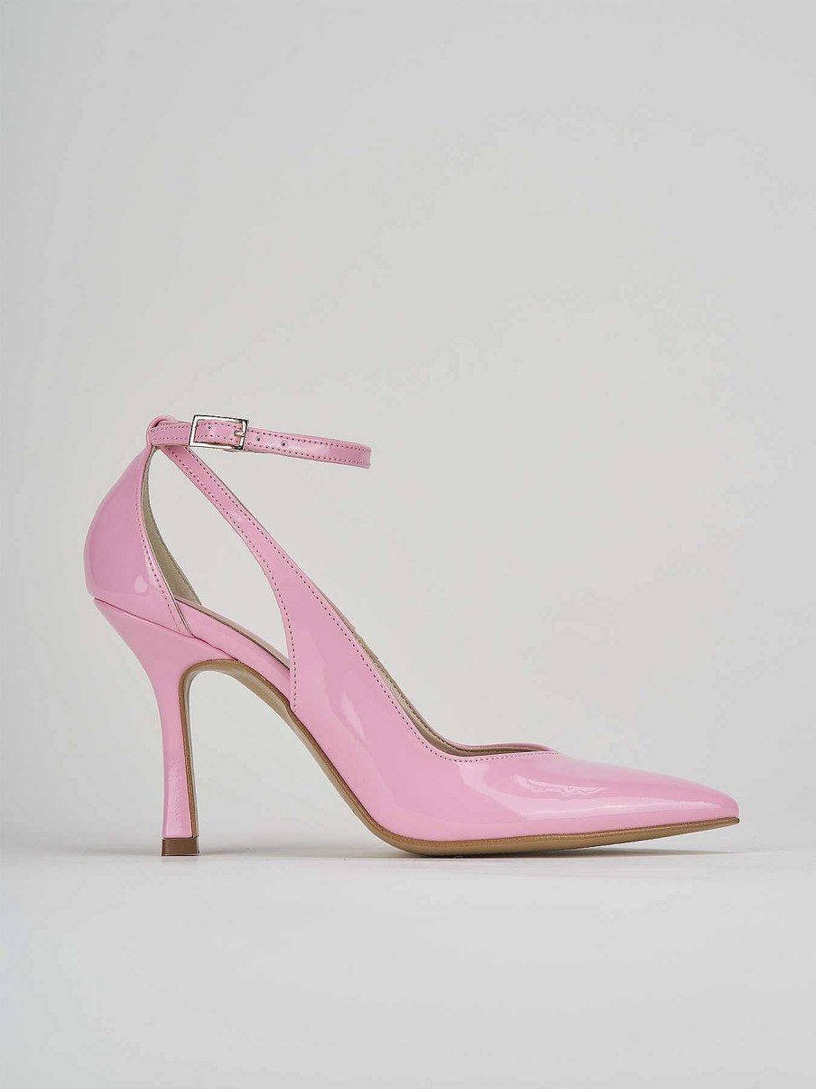 Donna Barca | Decollete Tacco 9 Cm In Vernice Rosa