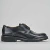 Uomo Barca | Scarpe Stringate In Pelle Nera