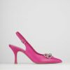 Donna Barca | Decollete Tacco 5 Cm In Pelle Rosa