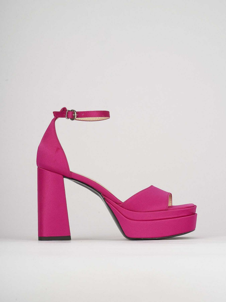 Donna Barca | Sandali Tacco Alto Tacco 11 Cm In Pelle Rosa