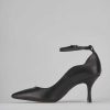 Donna Barca | Decollete Tacco 7 Cm In Pelle Nera