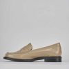 Donna Barca | Mocassini Tacco 2 Cm In Pelle Beige