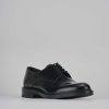 Uomo Barca | Scarpe Stringate In Pelle Nera