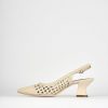 Donna Barca | Decollete Tacco 5 Cm In Pelle Beige