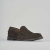 Uomo Barca | Mocassino Tacco 2 Cm Testa Camoscio