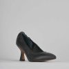 Donna Barca | Decollete Tacco 7 Cm In Pelle Nera