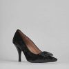 Donna Barca | Decollete Tacco 9 Cm In Velluto Nero