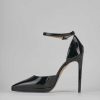 Donna Barca | Decollete Tacco 11Cm Vernice Nero