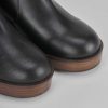 Donna Barca | Stivaletti Tacco Alto Tacco 6 Cm In Pelle Nera