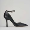 Donna Barca | Decollete Tacco 9 Cm In Pelle Nera