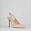 Donna Barca | Decollete Tacco 8 Cm In Vernice Beige