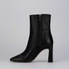 Donna Barca | Stivaletti Tacco Alto Tacco 9 Cm In Pelle Nera