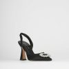 Donna Barca | Decollete Tacco 9 Cm In Pelle Nera